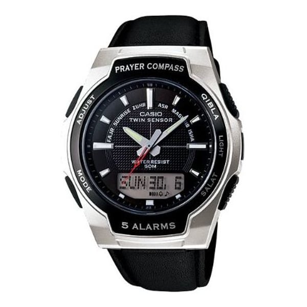 Casio CPW-500HL-1AVDR PRAYER COMPASS Watch