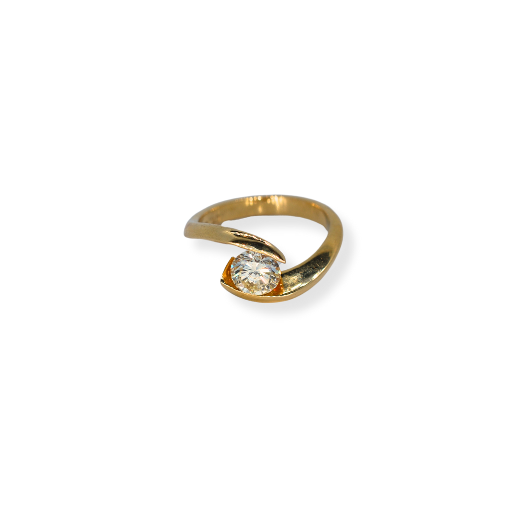 18ct gold diamond ring