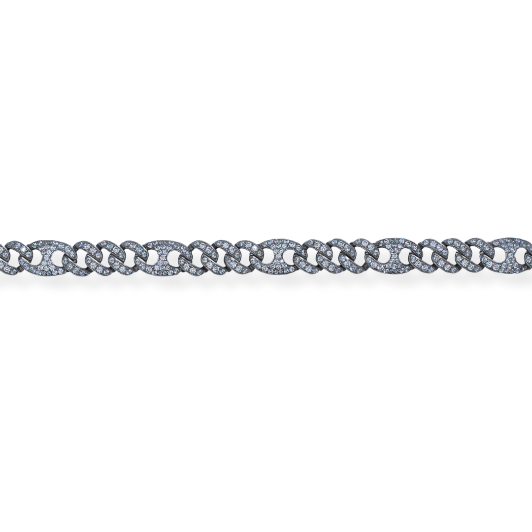 Silver cz bracelet