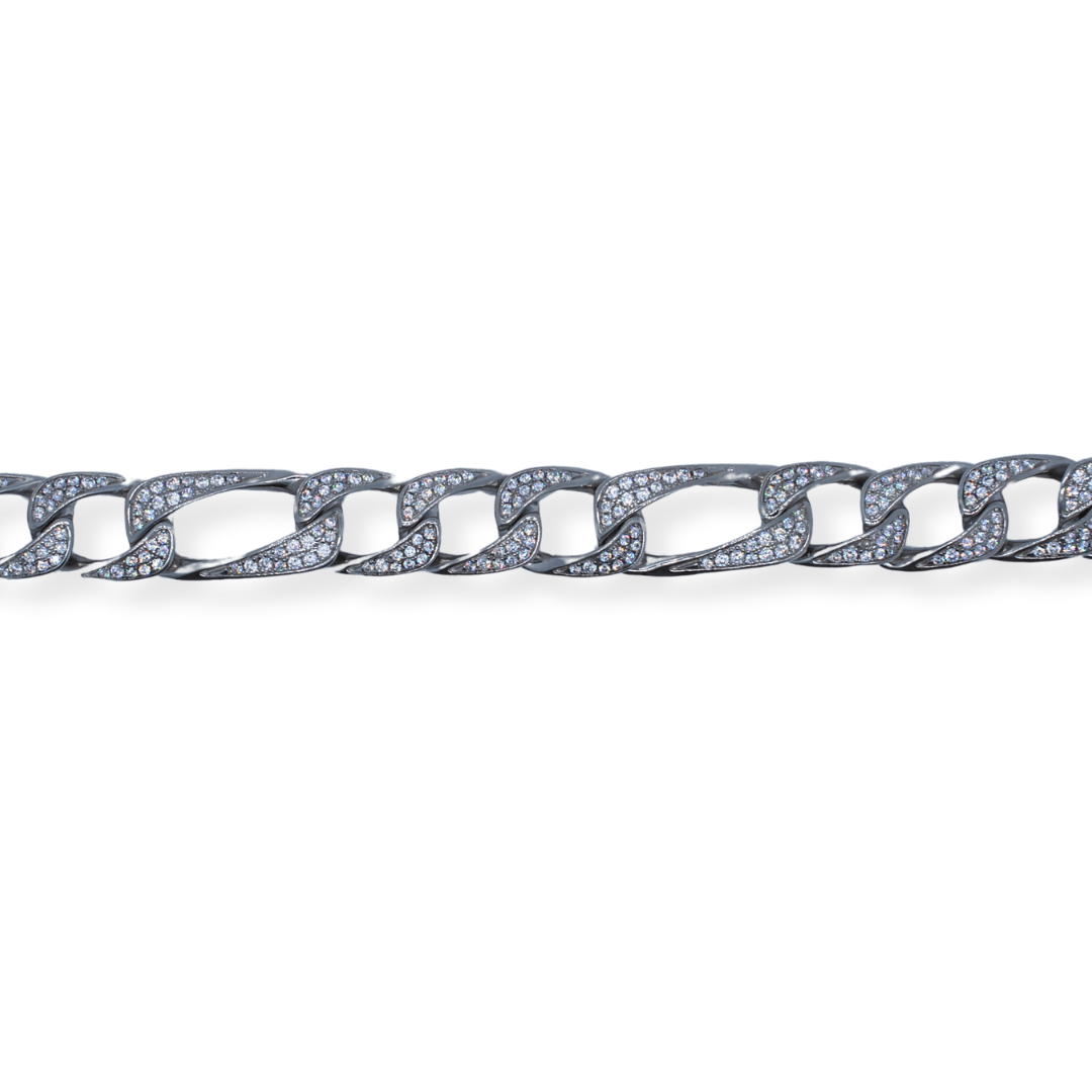 Silver cz bracelet