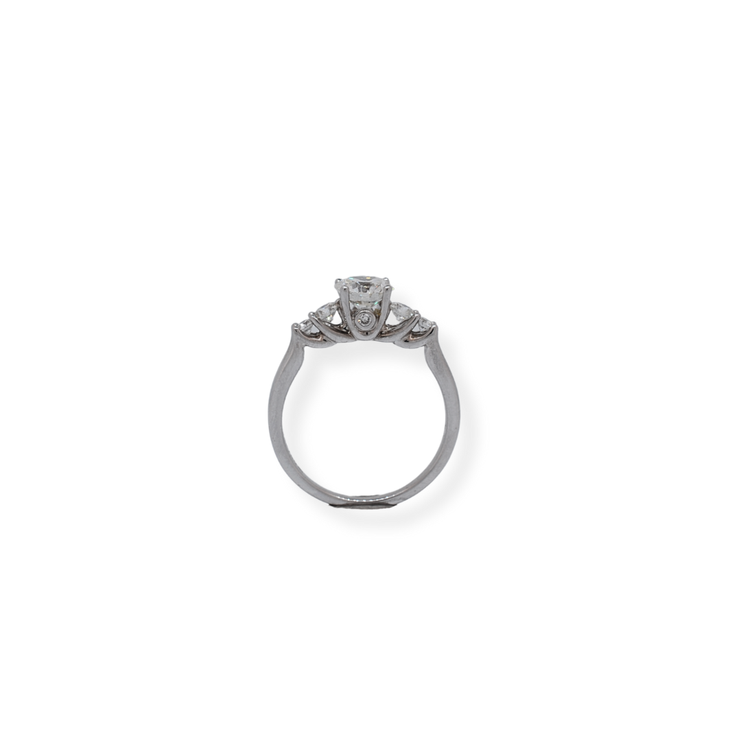 18ct gold diamond ring