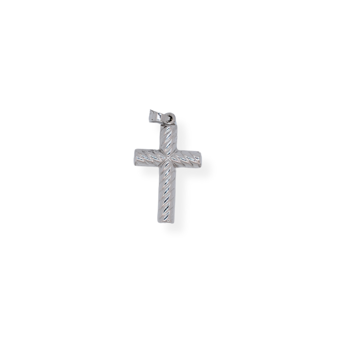 9ct gold cross pendant