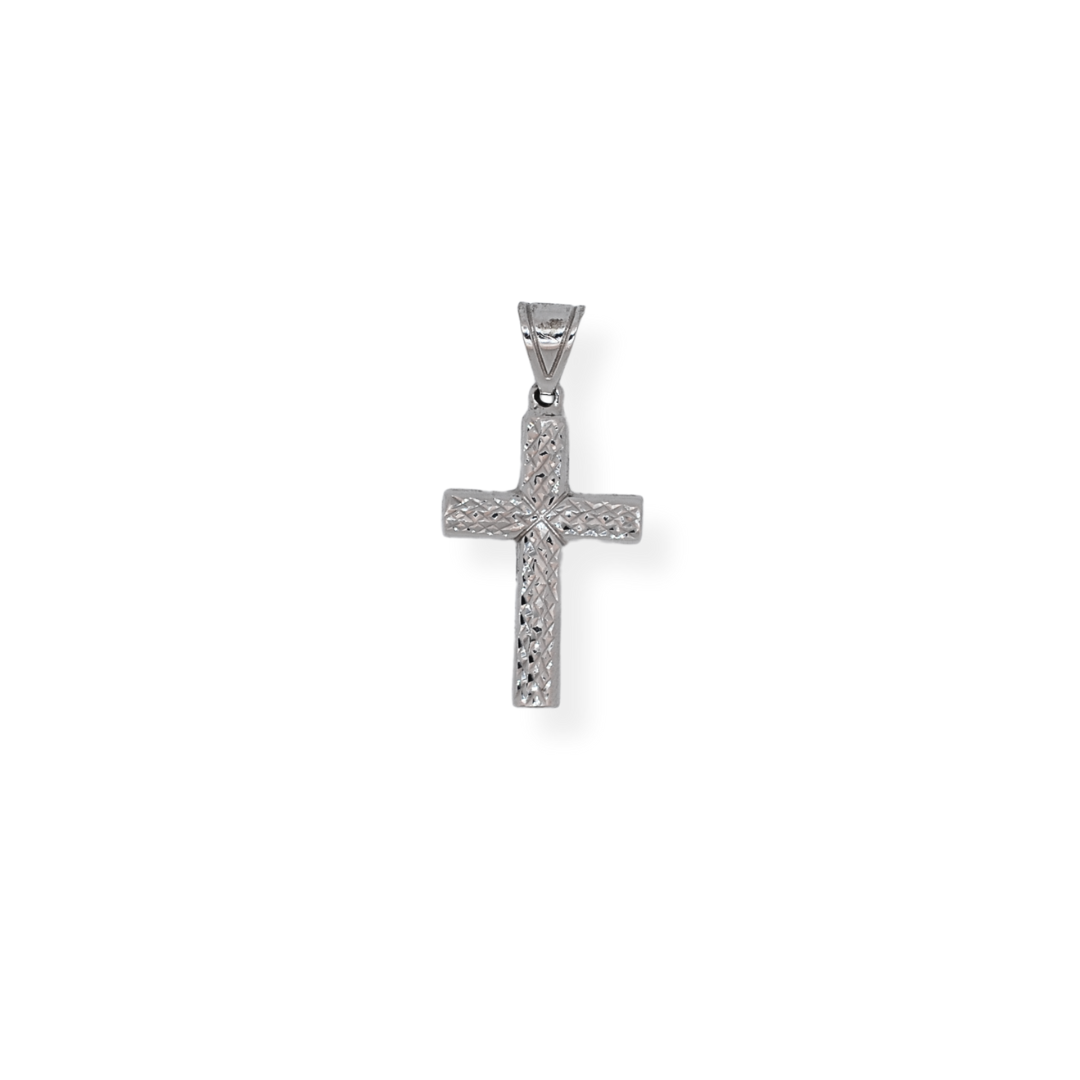 9ct gold cross pendant