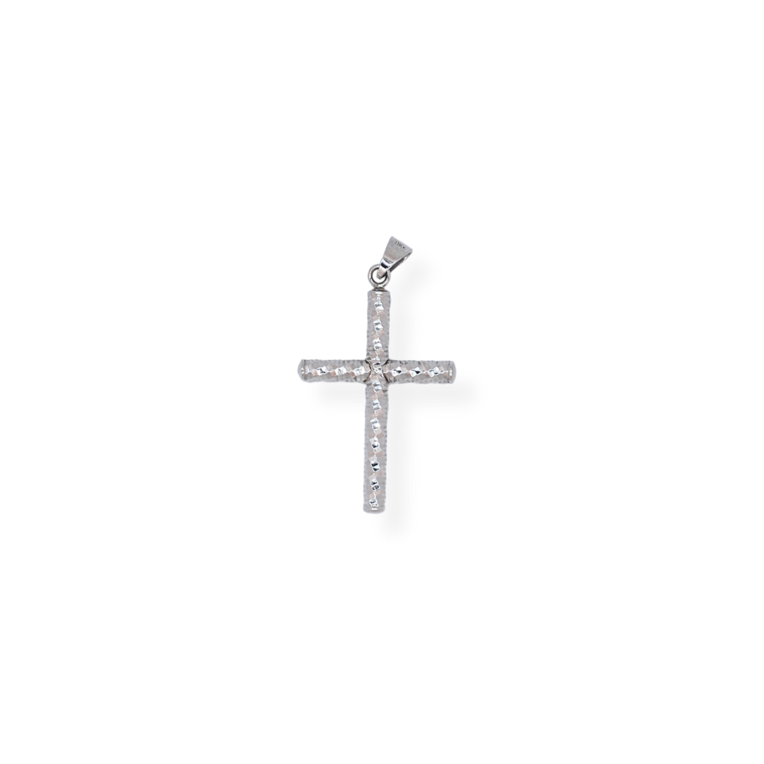 9ct gold cross pendant